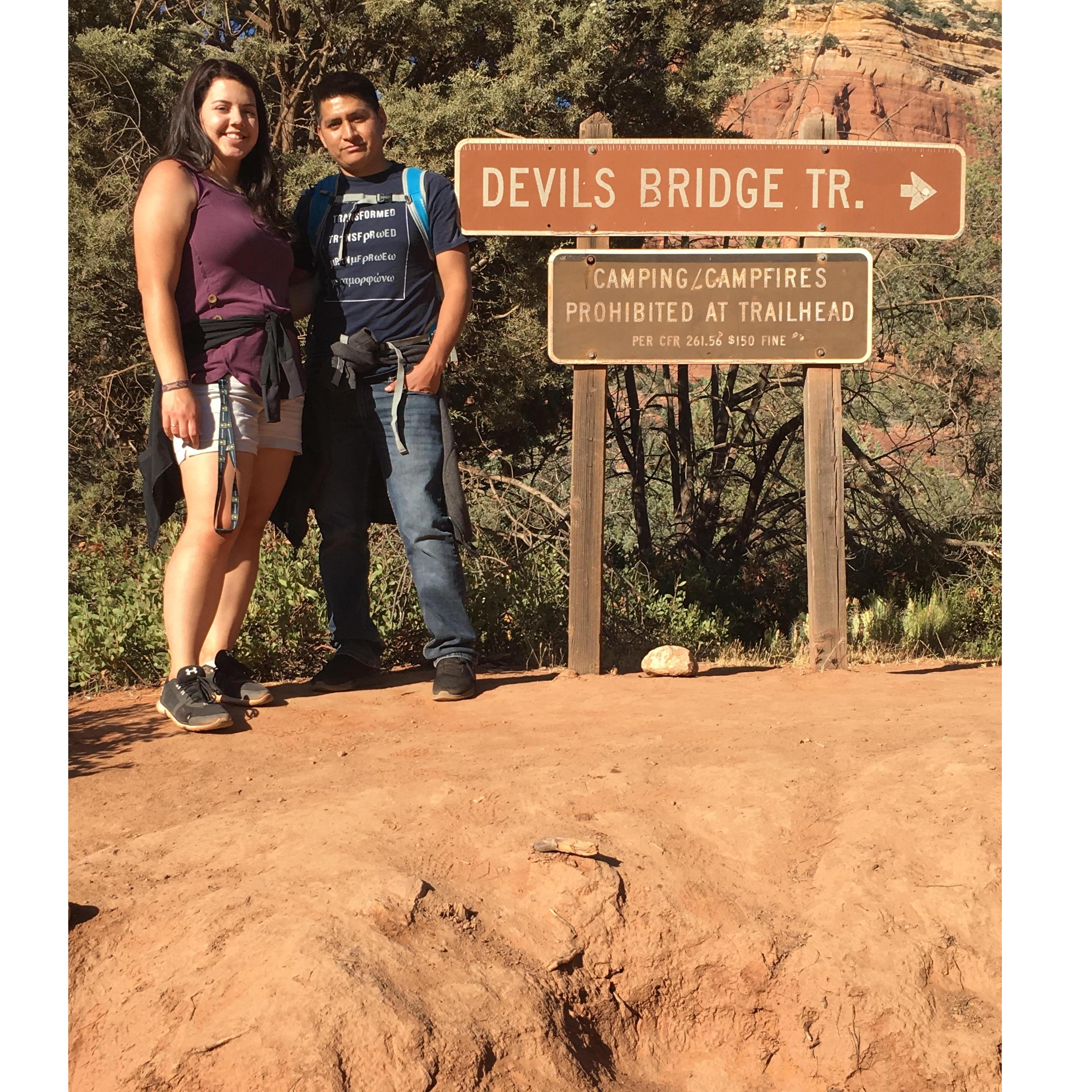 Hiking in Sedona
