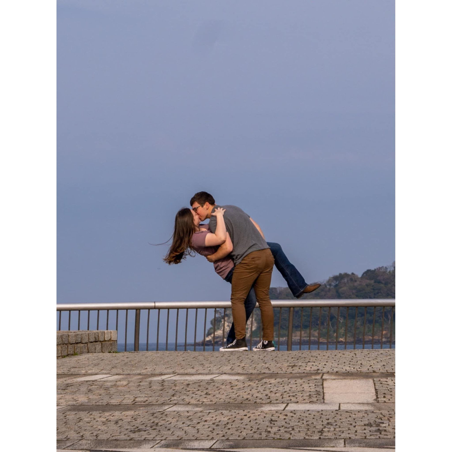 This is at Monument Square at Mikasa Park where to took couple pictures.
