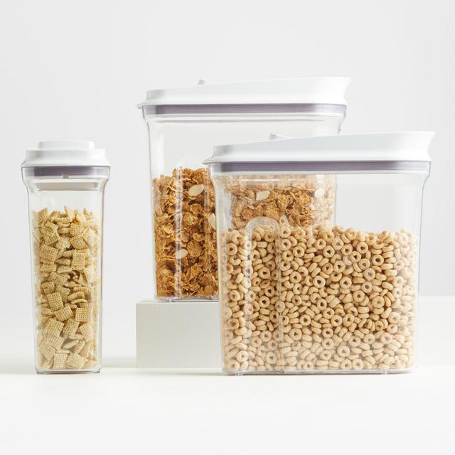 OXO POP 3-Piece 3.4-Qt Cereal Dispenser Set