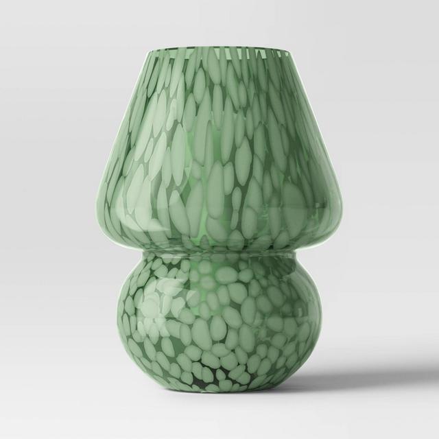 Mushroom Lamp Dotted Versatile Green - Room Essentials™