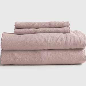 King Linen Sheets | Quince in Dusty Mauve