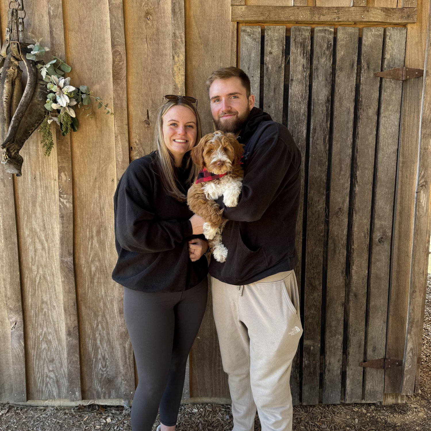 The day we picked up Frankie! He is the perfect addition to our little family.