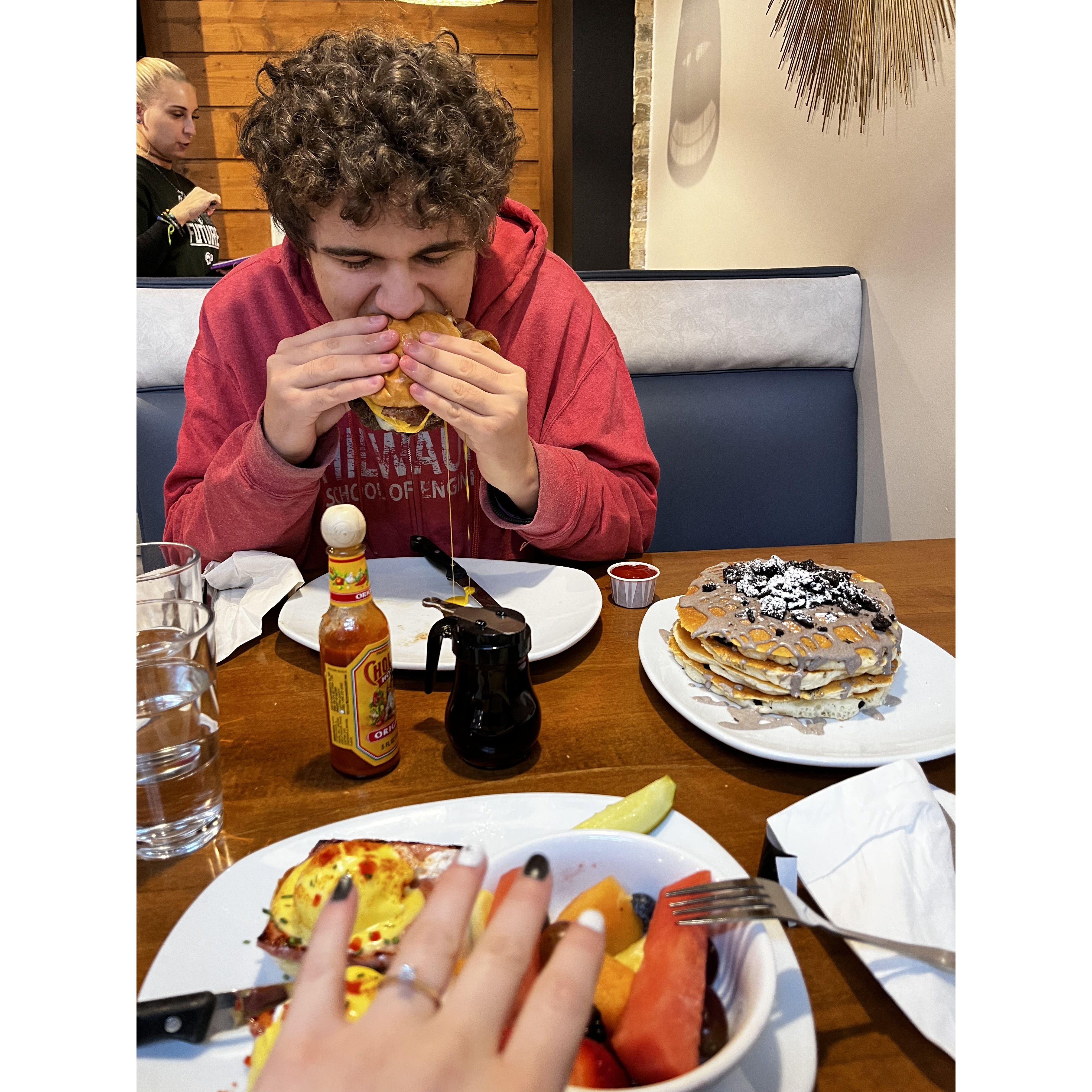 Breakfast After the Proposal!
