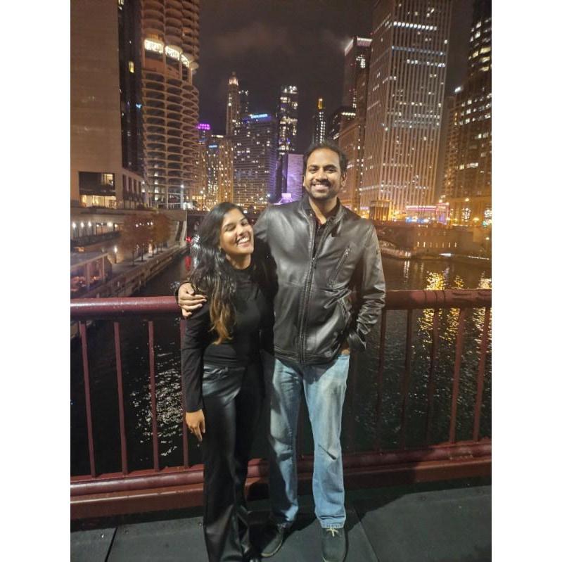 Tag's birthday; on the Chicago river