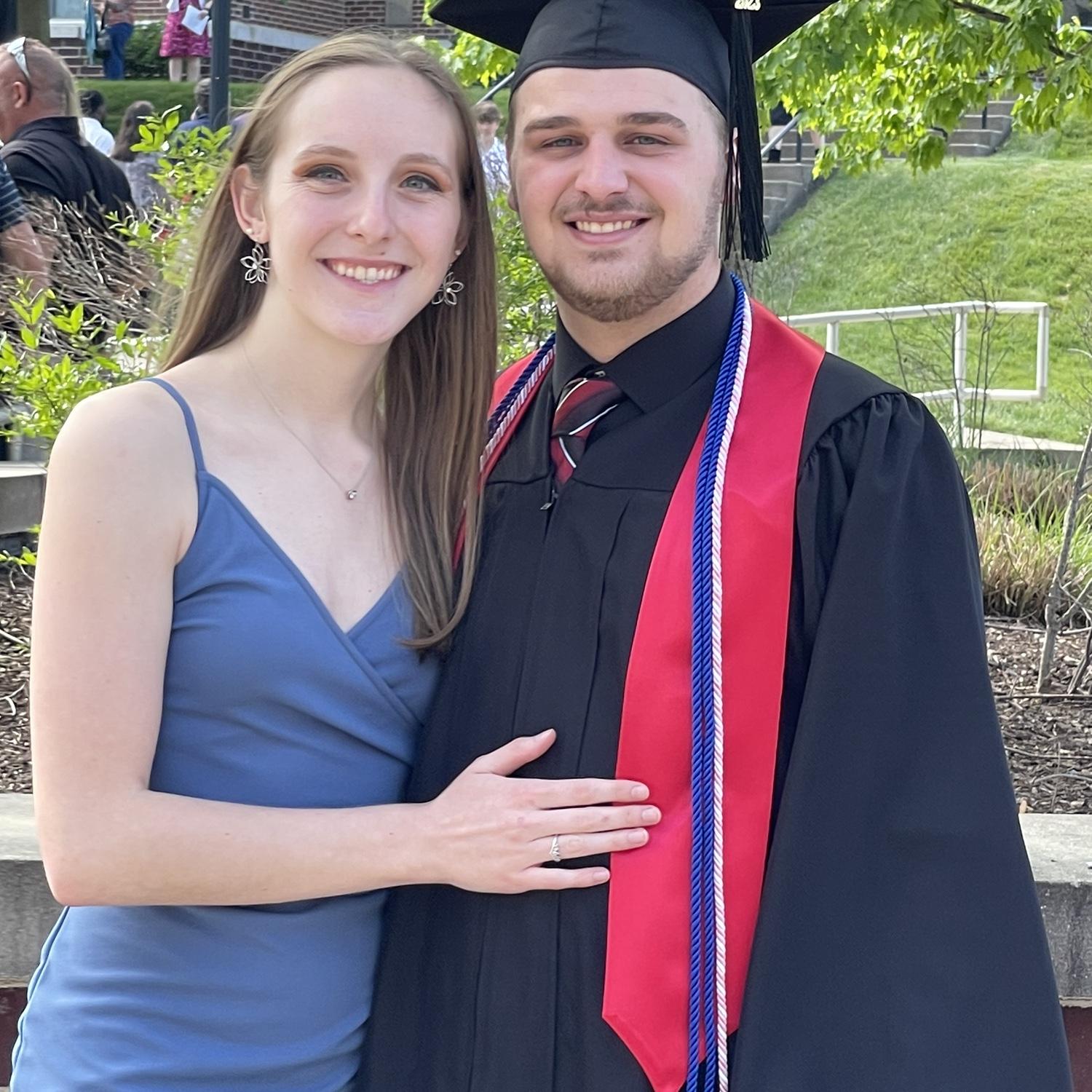 May 2023 - Hunter’s graduation from CalU.