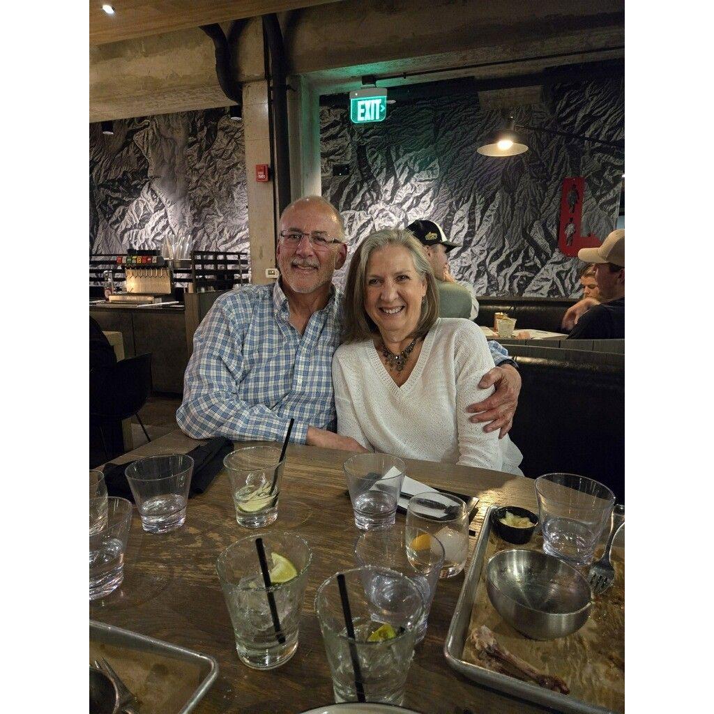 On one of our first dates