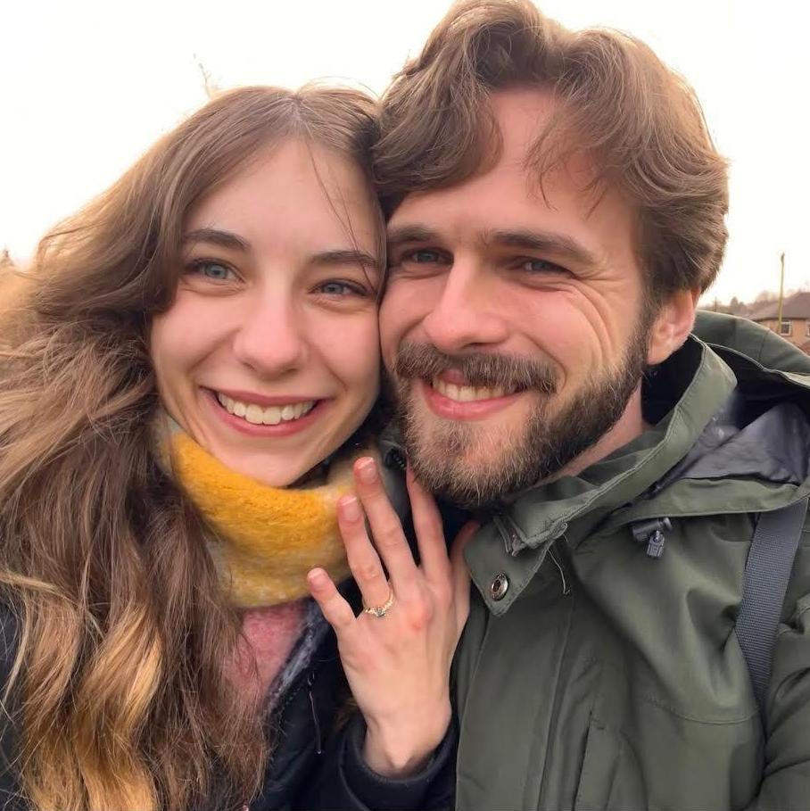 just minutes after Jack proposed!!