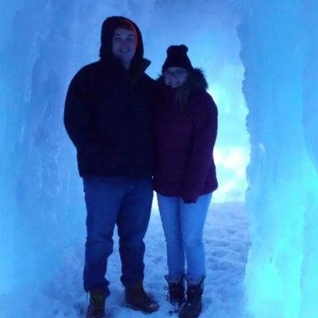 A trip to the ice castles
