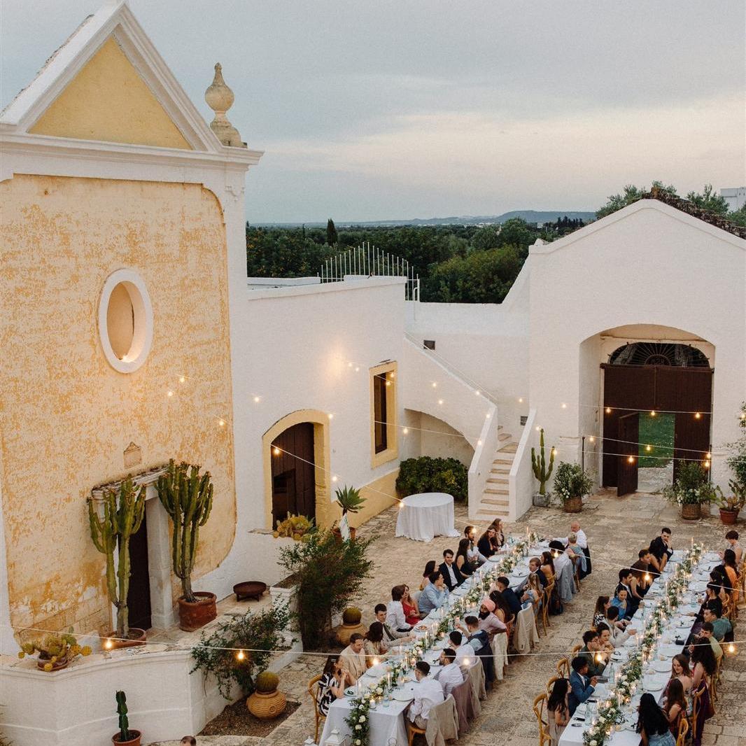 The Borgo courtyard