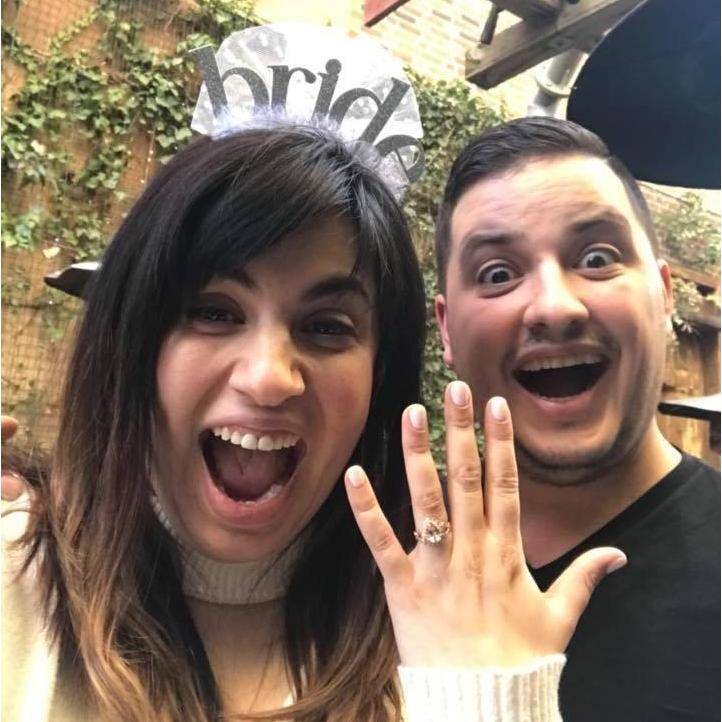 WE'RE ENGAGED!