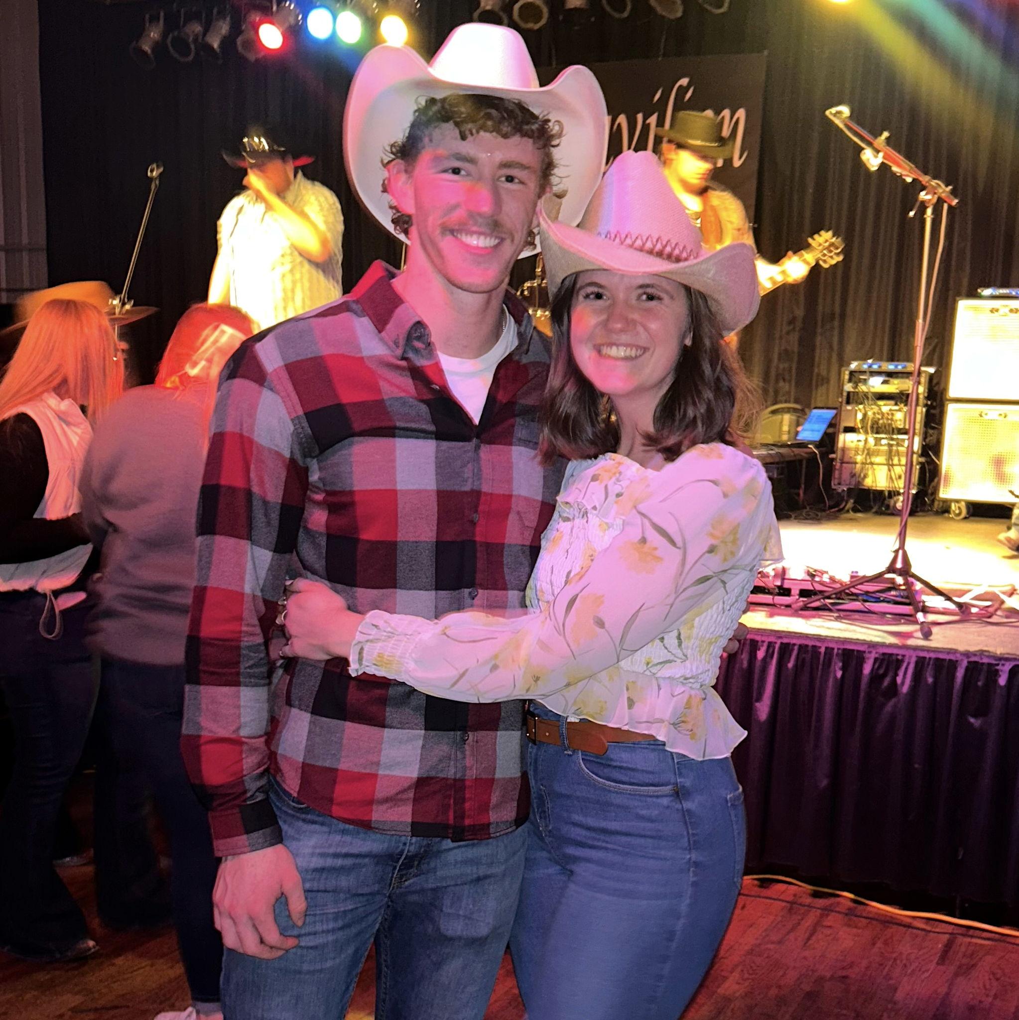 Isaac and Morgan went to the rodeo!