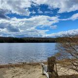 Walk around Harrisville Pond