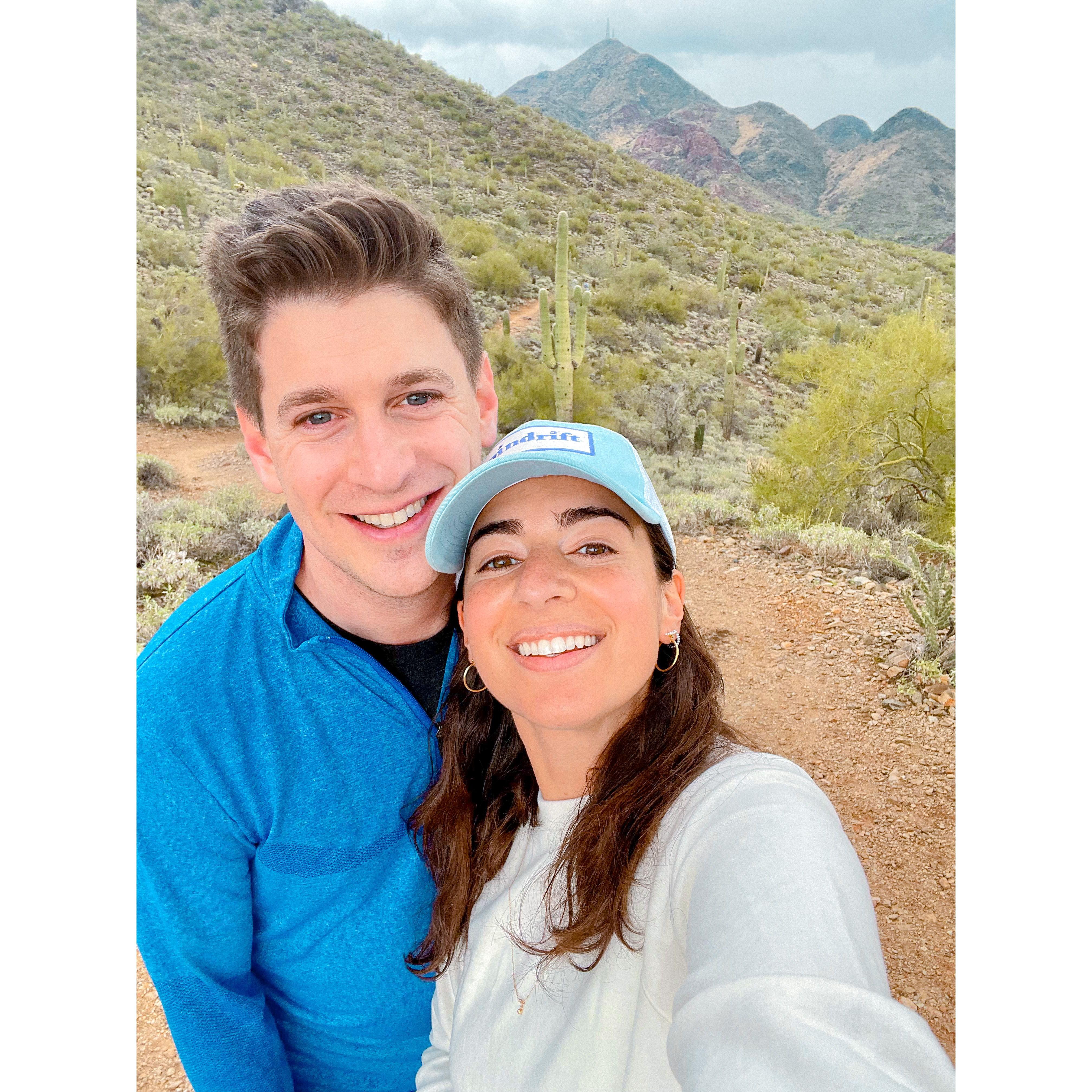 Hiking in Arizona!