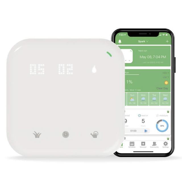 Netro Spark Smart Sprinkler Controller, WiFi, Weather Aware, Remote Access (8 Zone)