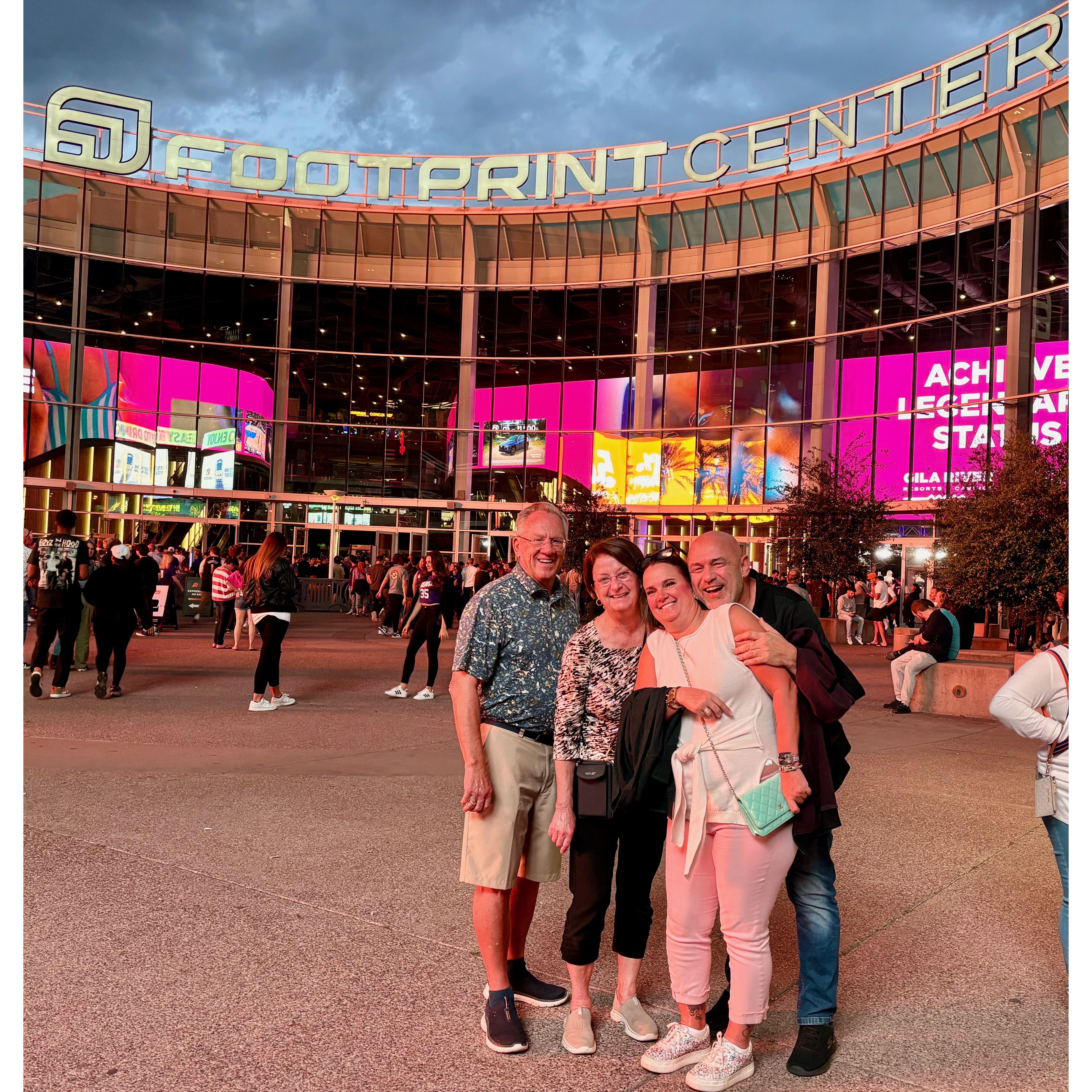 Night out with Mom and Dad to see the Mercury