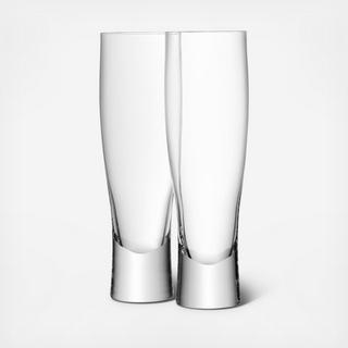 Bar Beer Glass, Set of 2