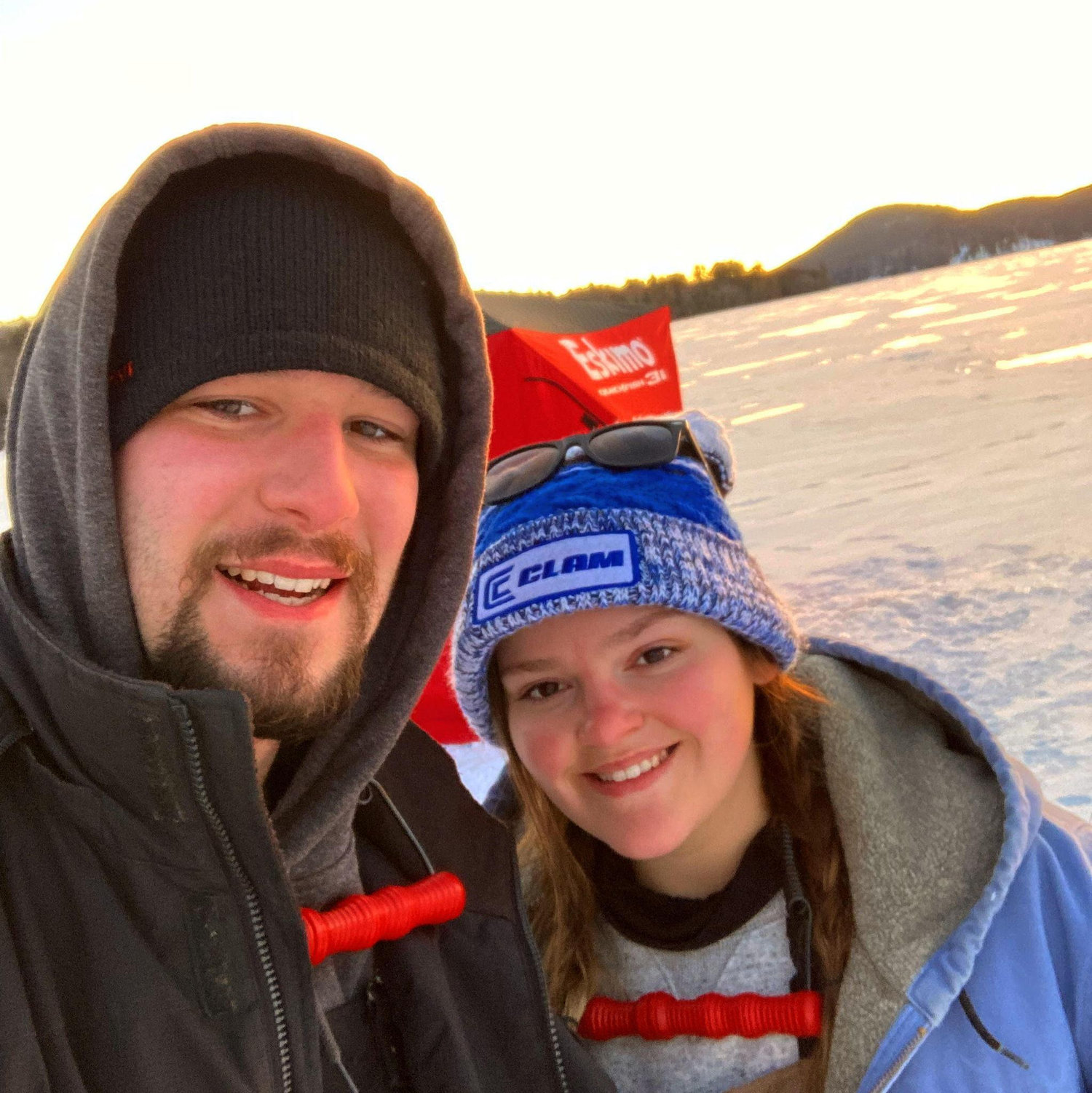 Ice fishing in the Adirondacks
