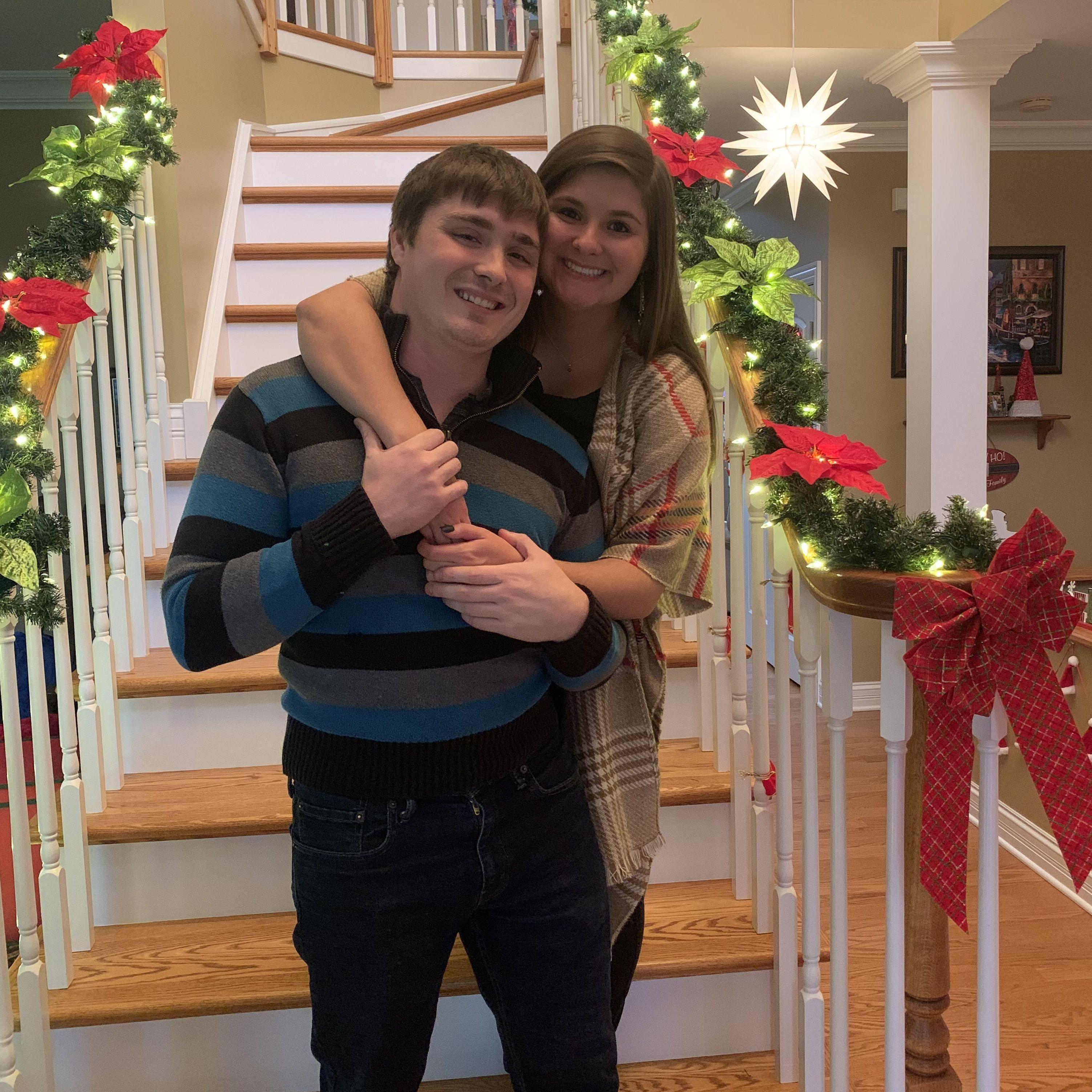 Eric's first Thanksgiving with the Gulik's