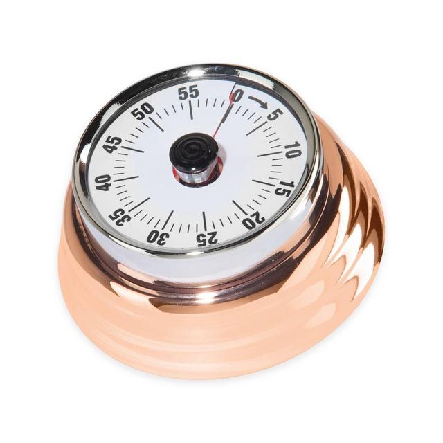 Oggi™ Retro Stainless Steel Kitchen Timer in Copper