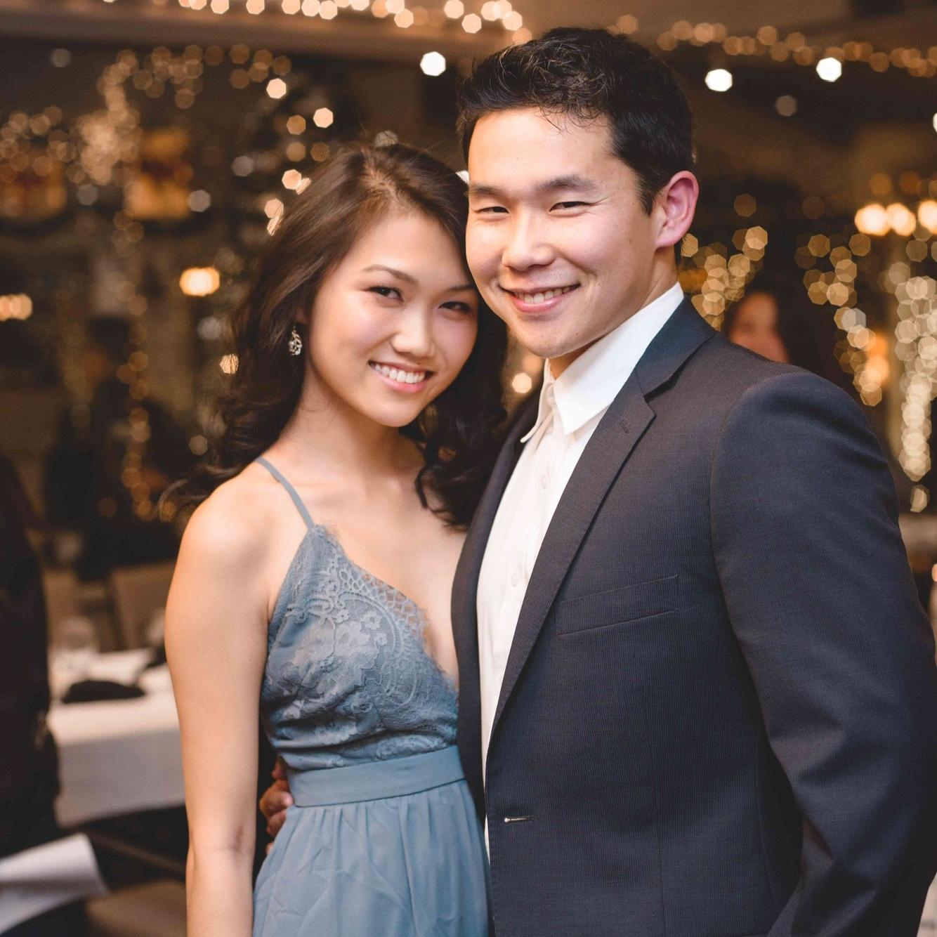 1 year in, we went to several dances and formals together (2017)