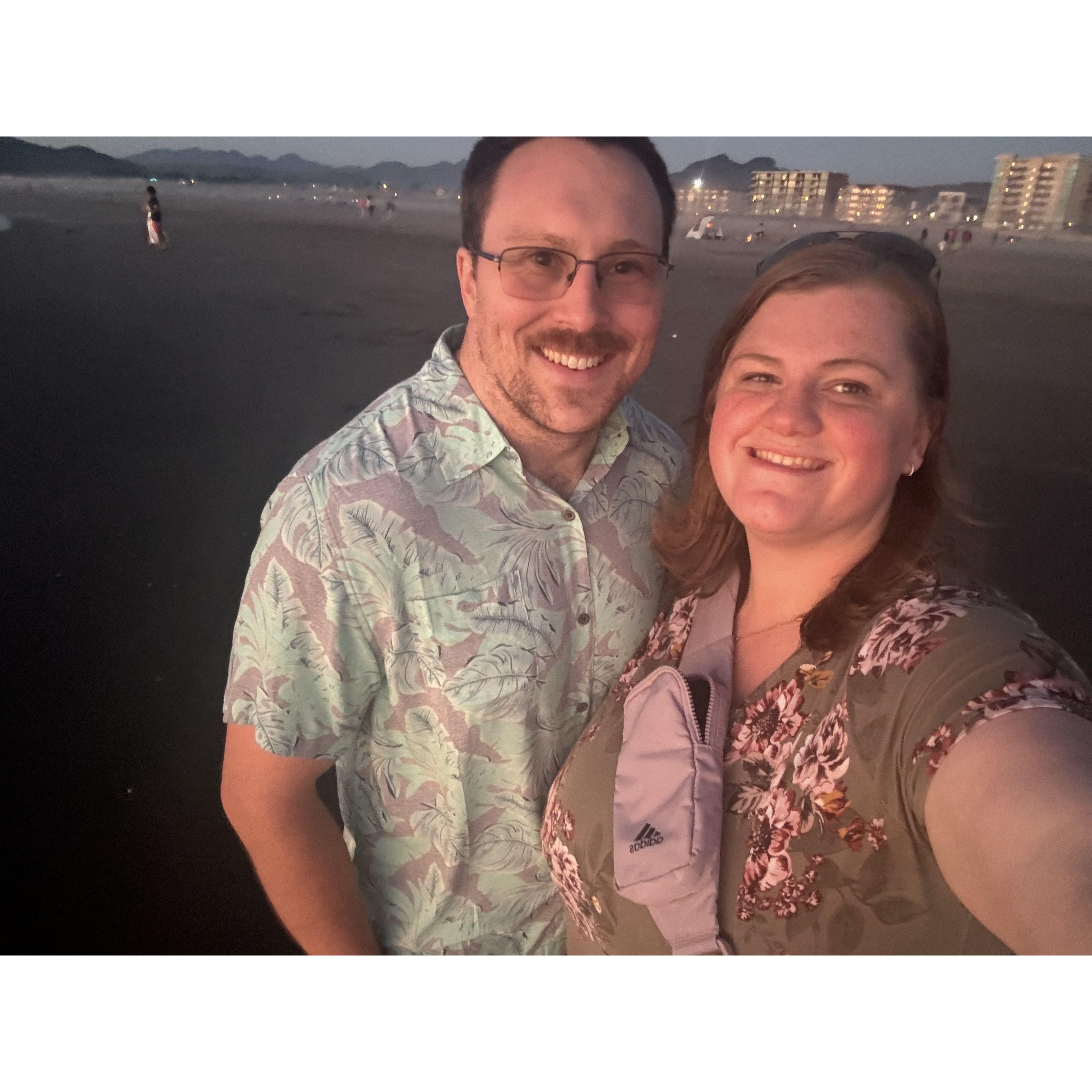Our first weekend away in Seaside, OR.