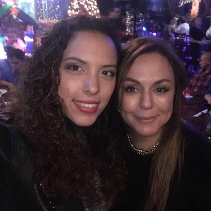 Andrea & her mom