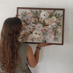 Framed Wedding Bouquet Preservation