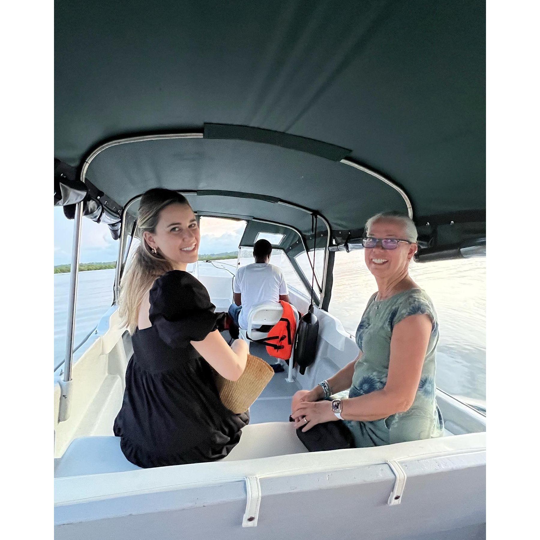 Bride and MOB (Suzee) in Bocas Del Toro