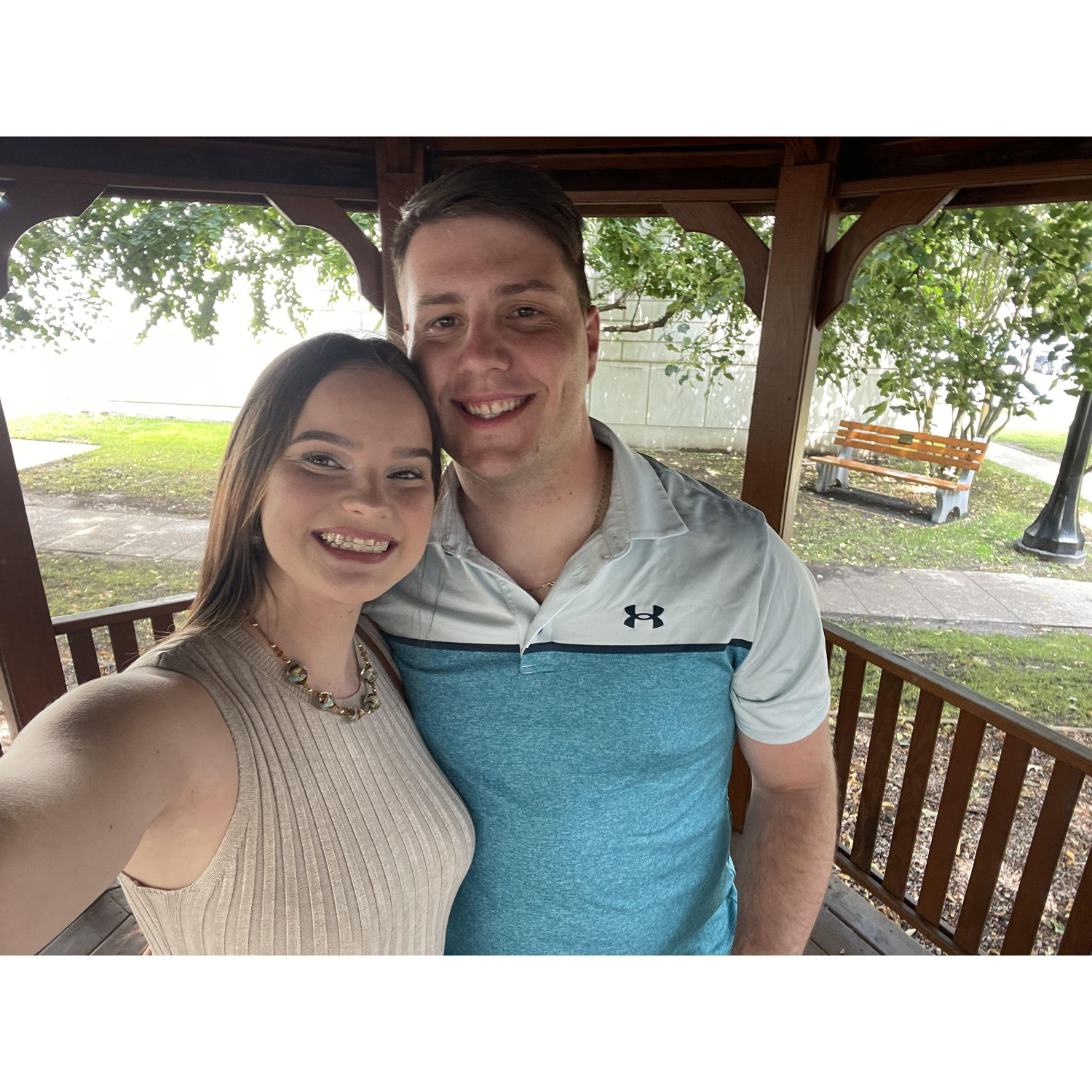 The day we got married!