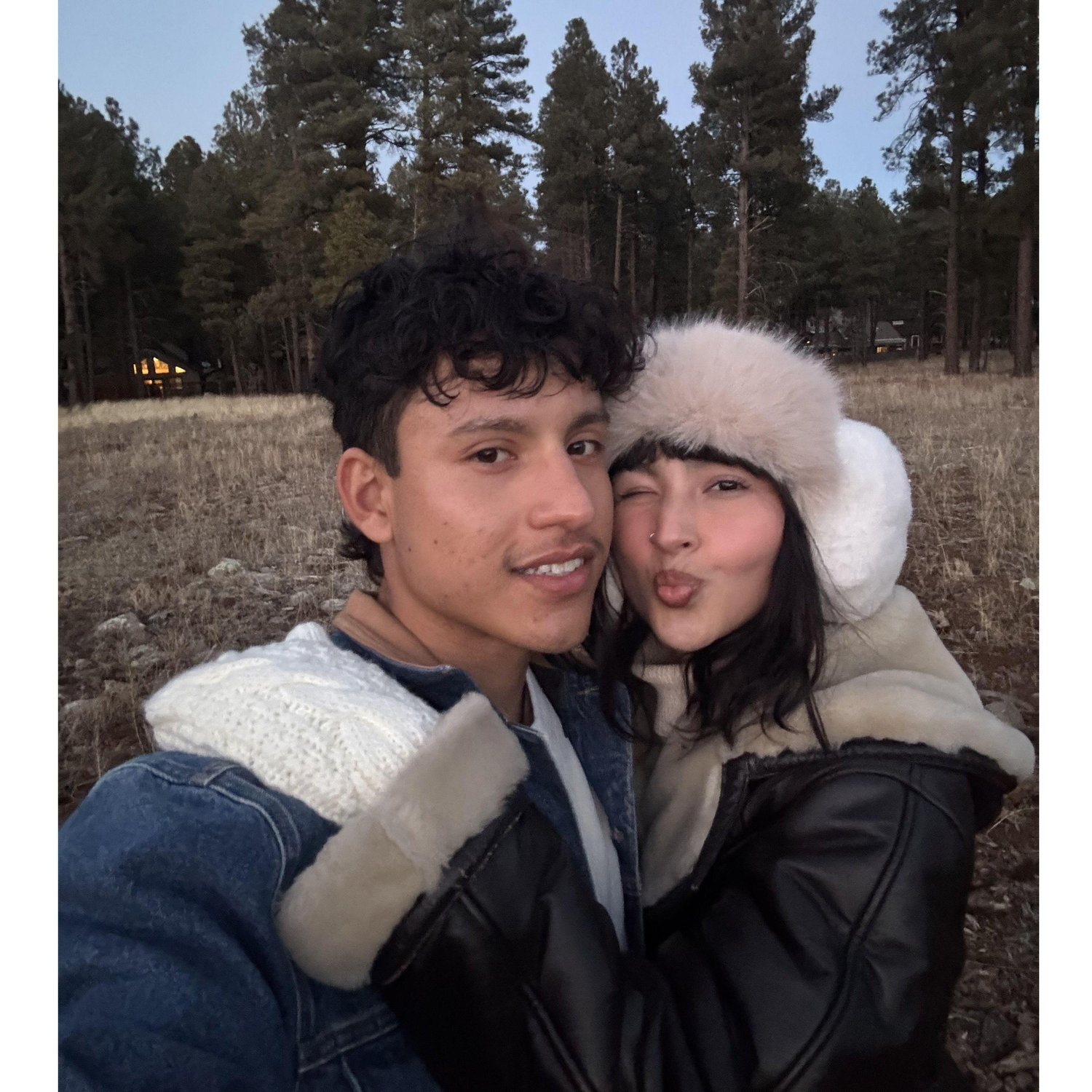Staying at a cabin