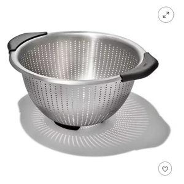 OXO 5 Qt Stainless Stell Colander