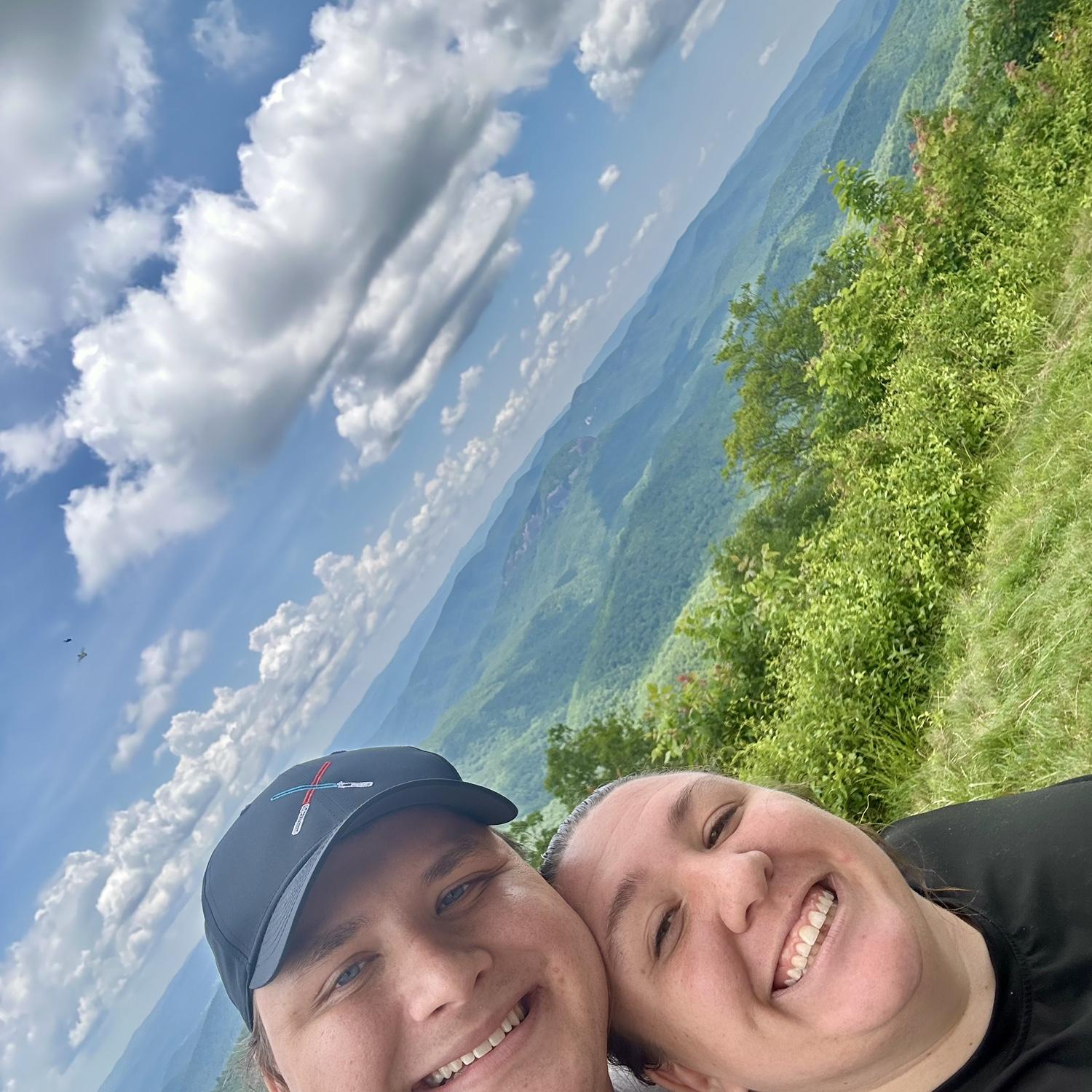 We love going to the Great Smokey Mountain’s.