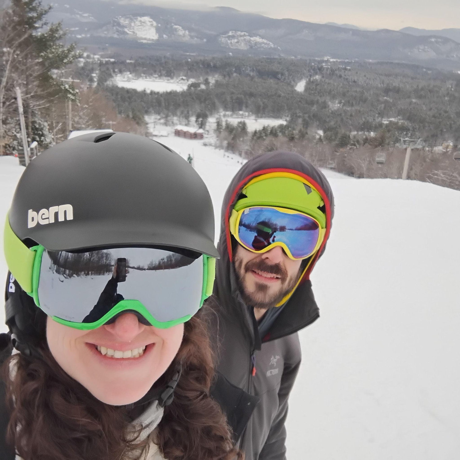 Skiing at Cranmore in NH