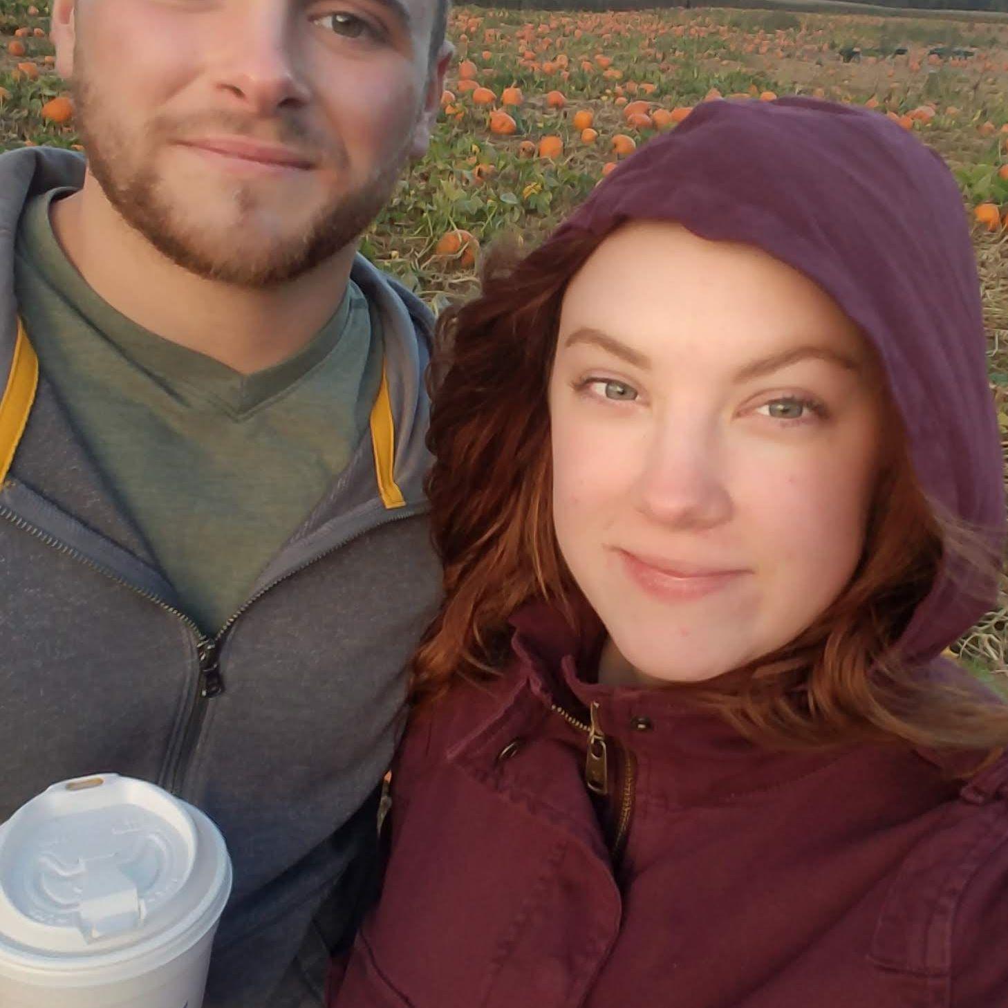 Our first photo together