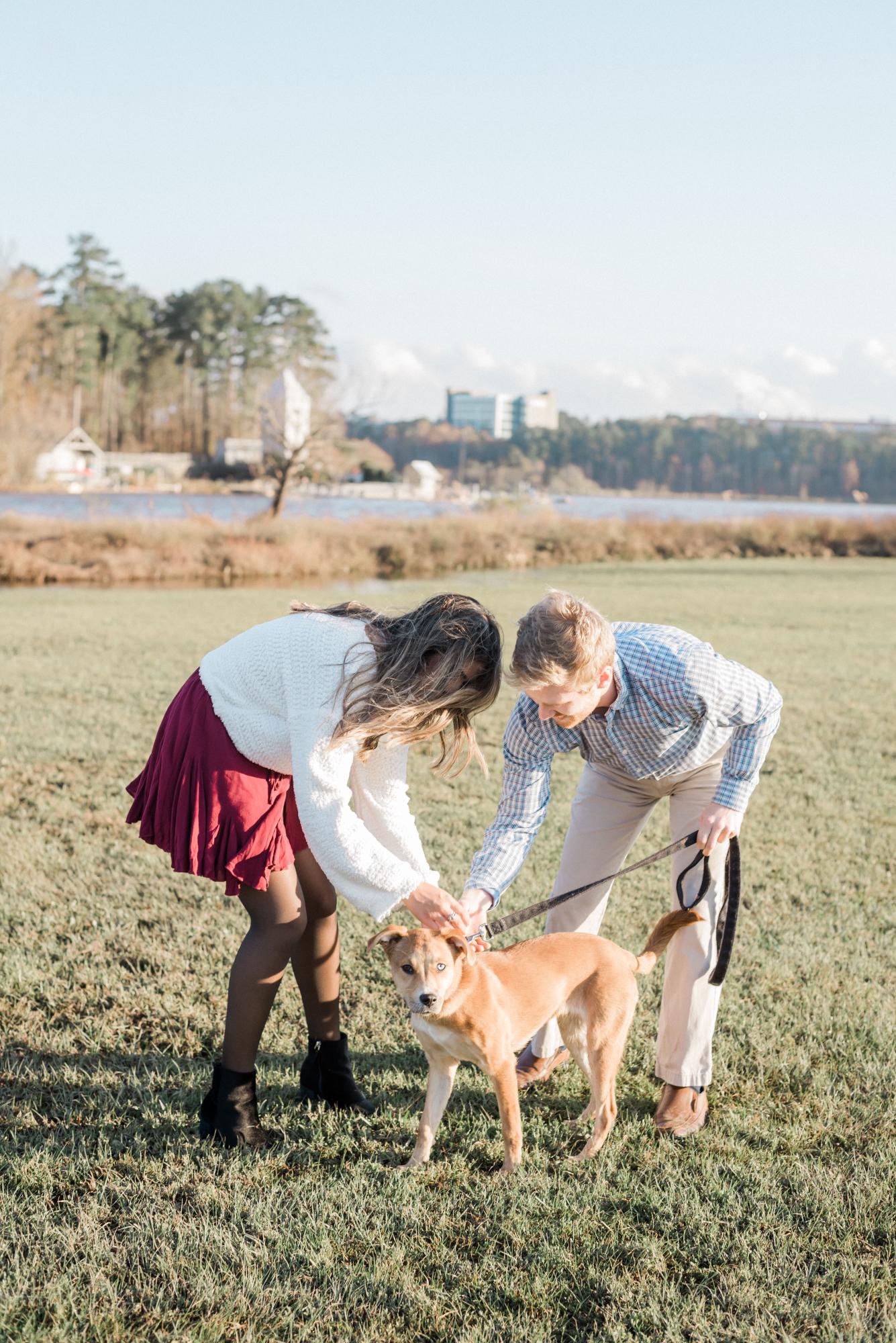 Proposal at Lake Crabtree County Park in Cary, NC