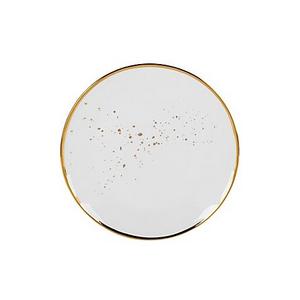 Olivia & Oliver Harper Splatter Accent Salad Plate in Gold