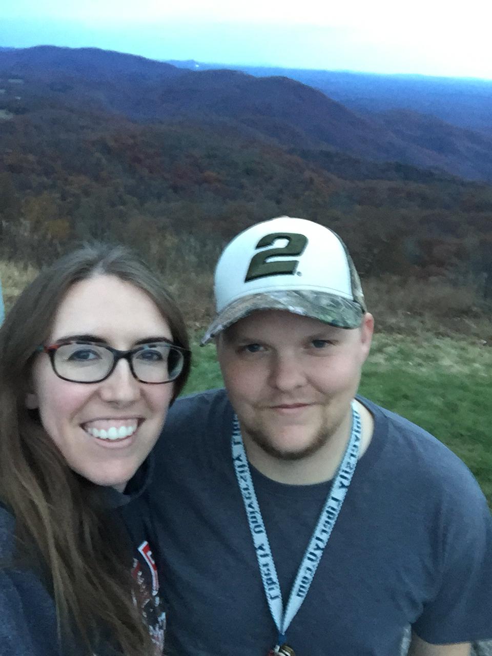 A month after we got engaged, we went back to where he originally planned to propose