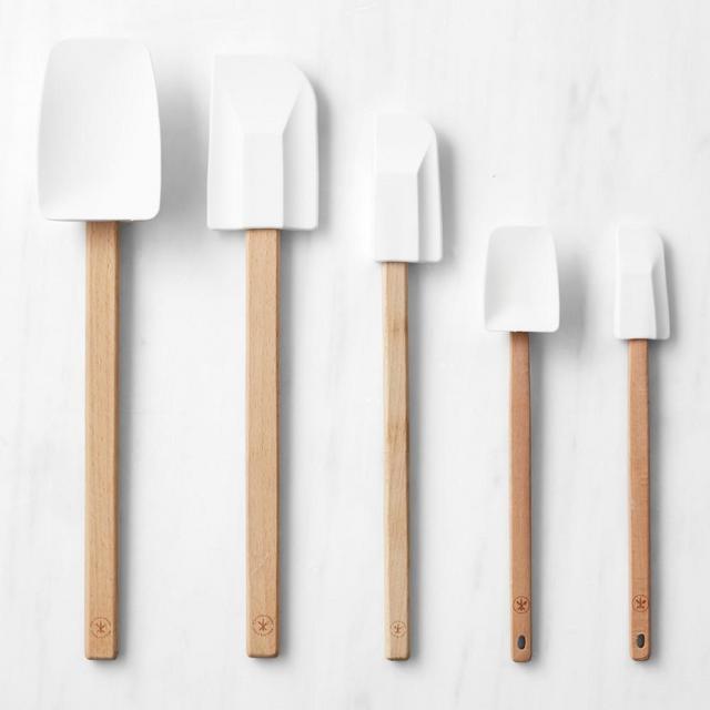 Williams Sonoma Open Kitchen FSC Silicone Spatulas, Set of 5