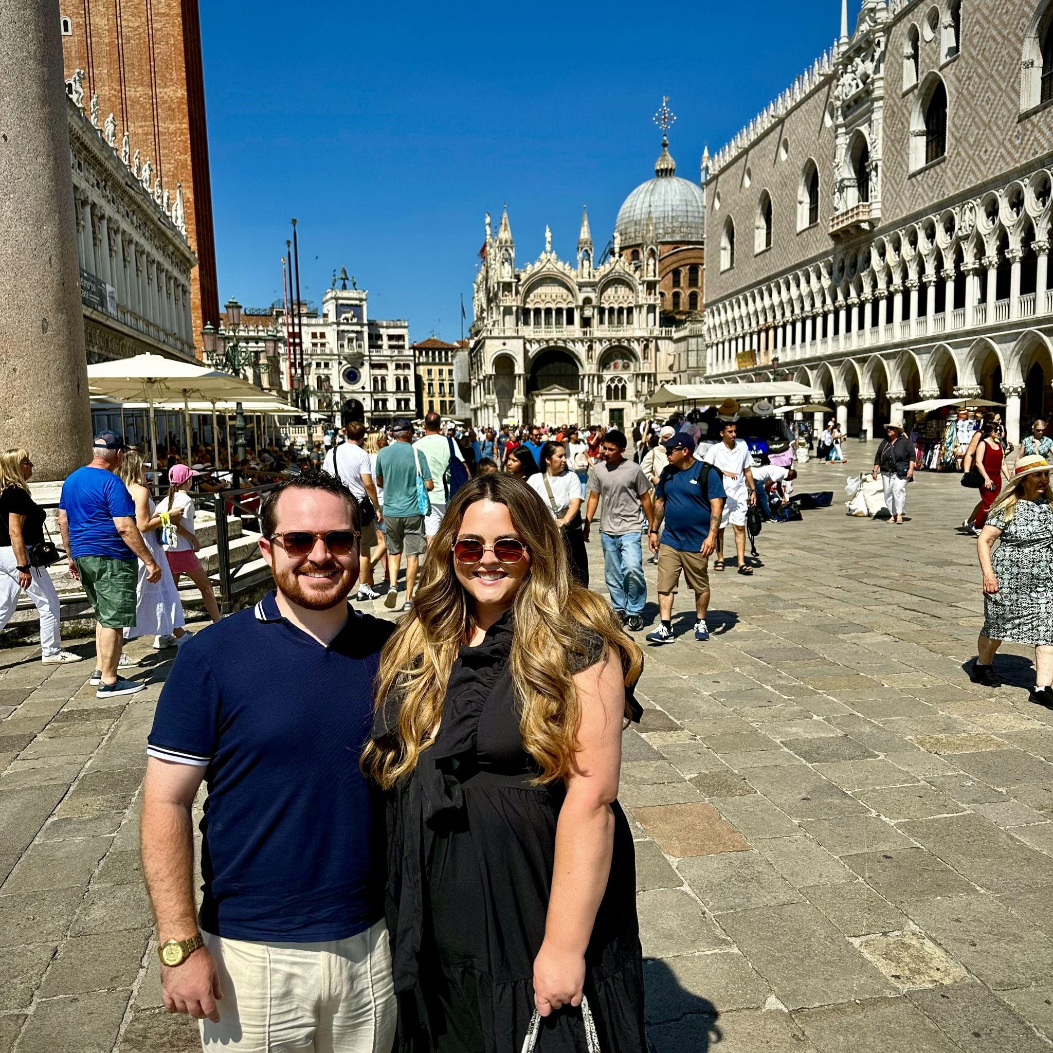 Us in Venice, Italy.