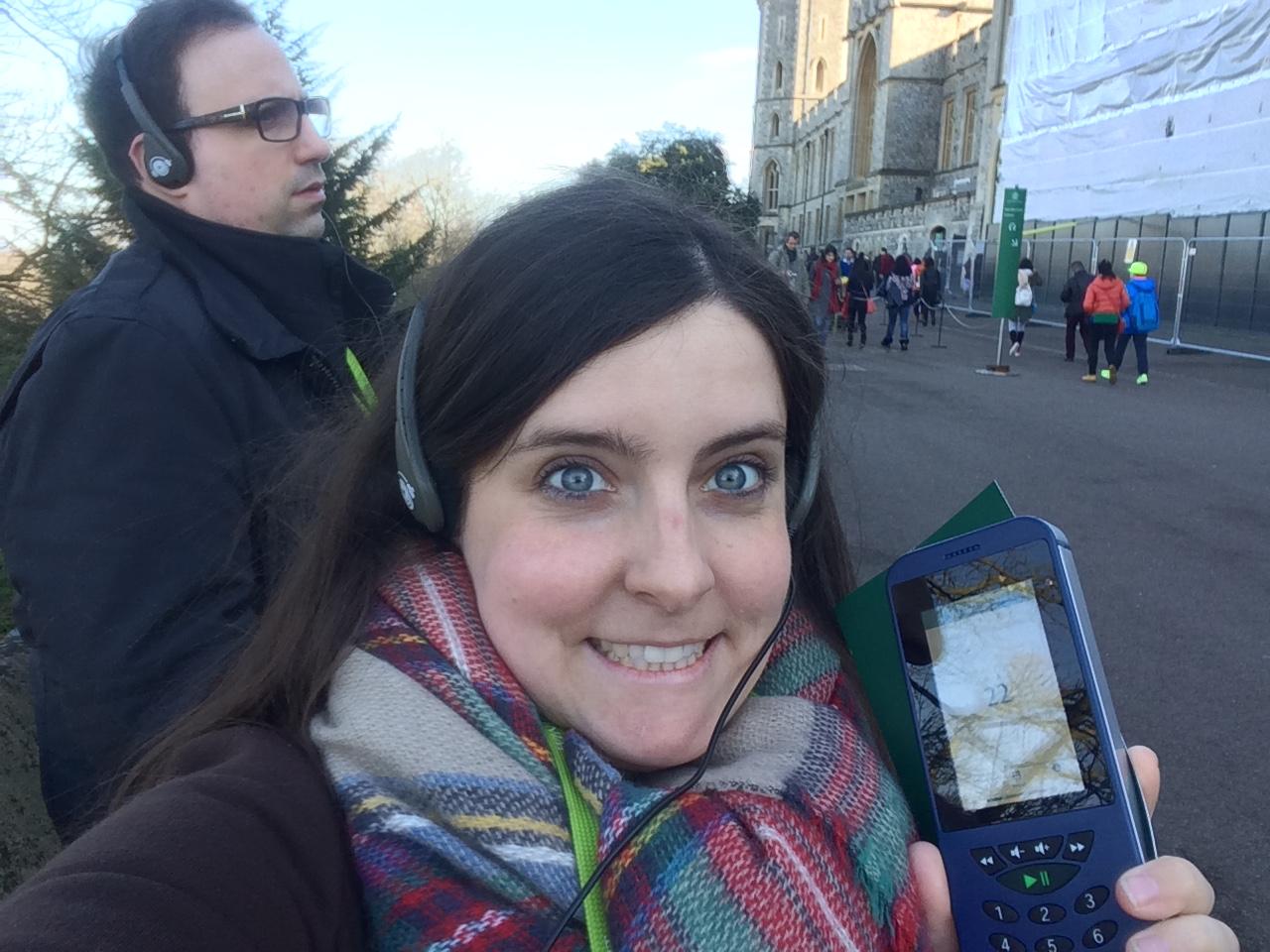 Some might say that we have different levels of enthusiasm regarding guided audio tours :-)