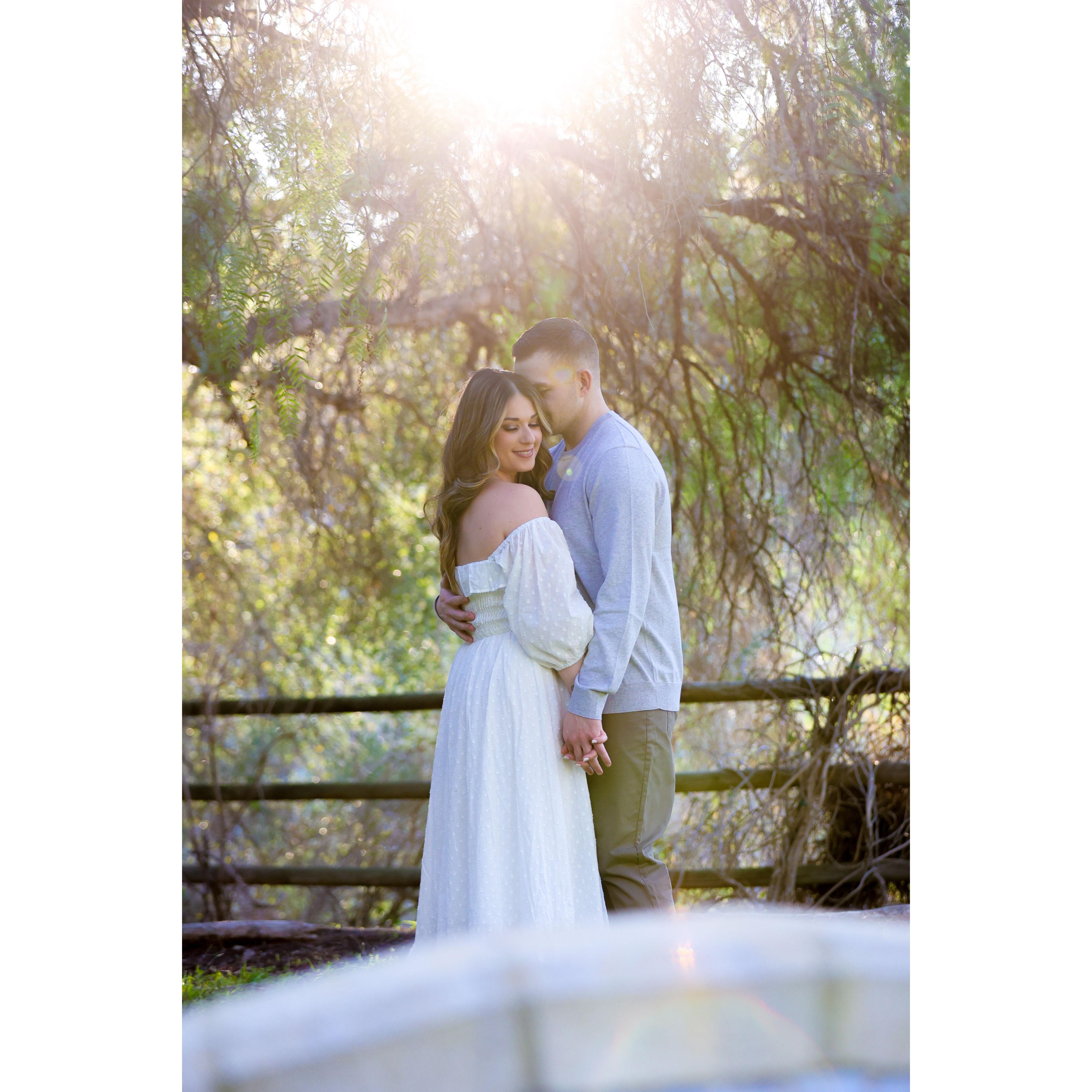 Engagement picture fun!
