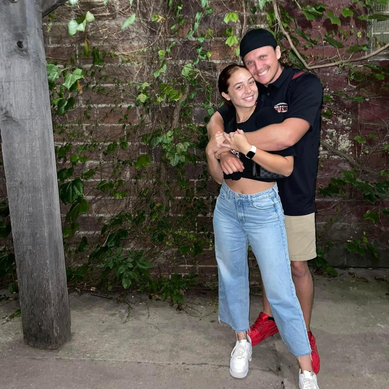 Taken after Luke’s first home game coaching at Cedar Falls (his old high school)