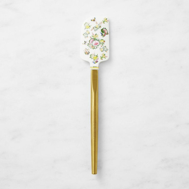 Williams Sonoma Famille Rose Spatula, No Border, Medium