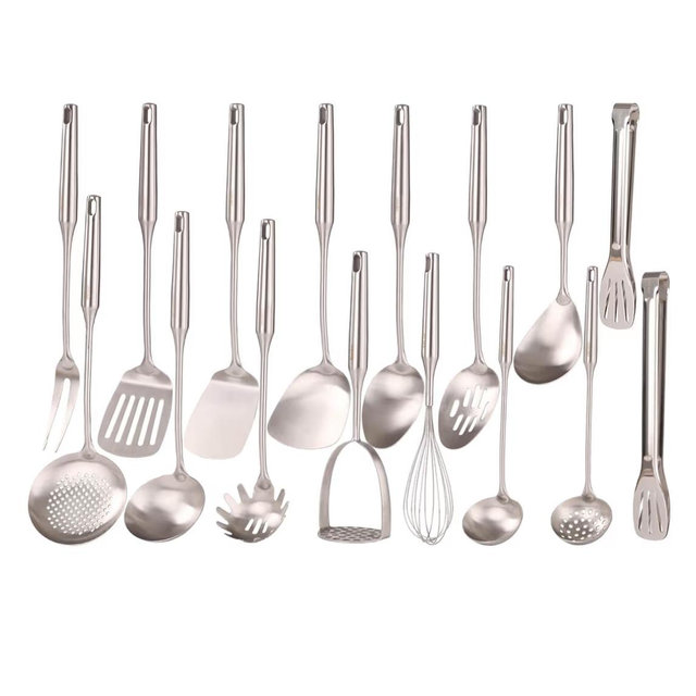 18/10 Stainless Steel Cooking Utensils Set