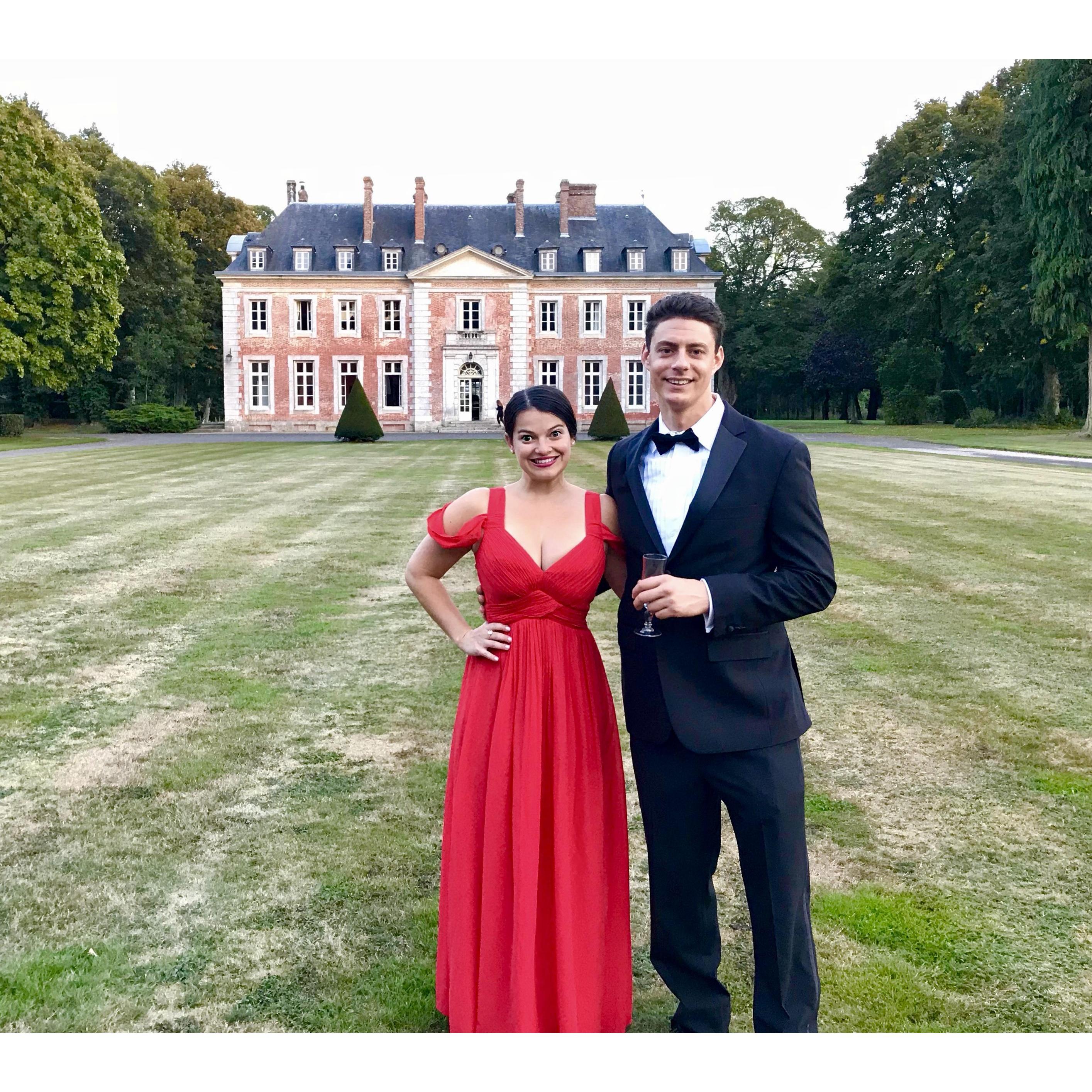 Celebrating Anna and Octavio in Granchain, France.