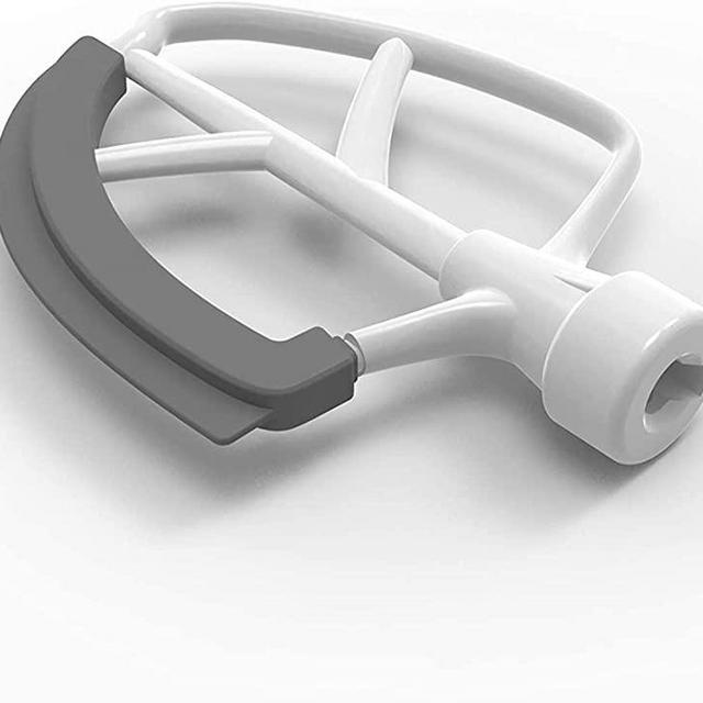 5 Quart Bowl-lift Plastic Flex Edge Beater for KitchenAid 5QT Bowl-lift Mixer Accessory Replacement Paddle Compatible with KitchenAid Mixer Attachments with Silicone Edge Bowl Scraper