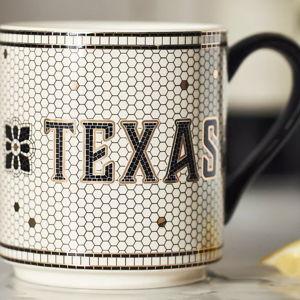 The Bistro Tile Stoneware Mug: Jetsetter Edition