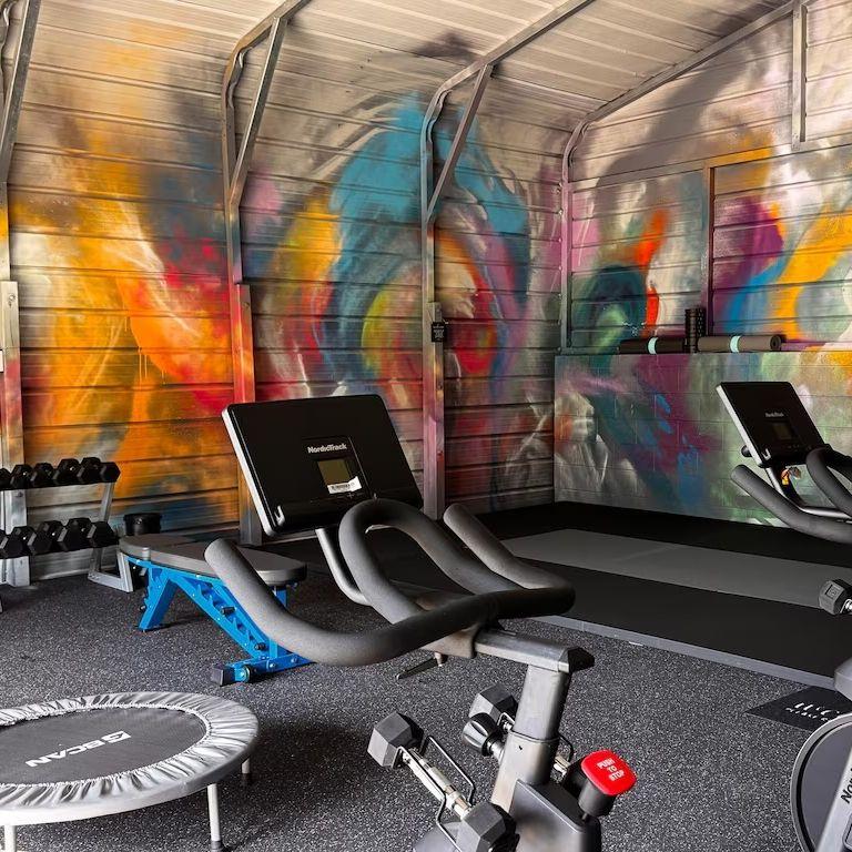 Private gym available for your use