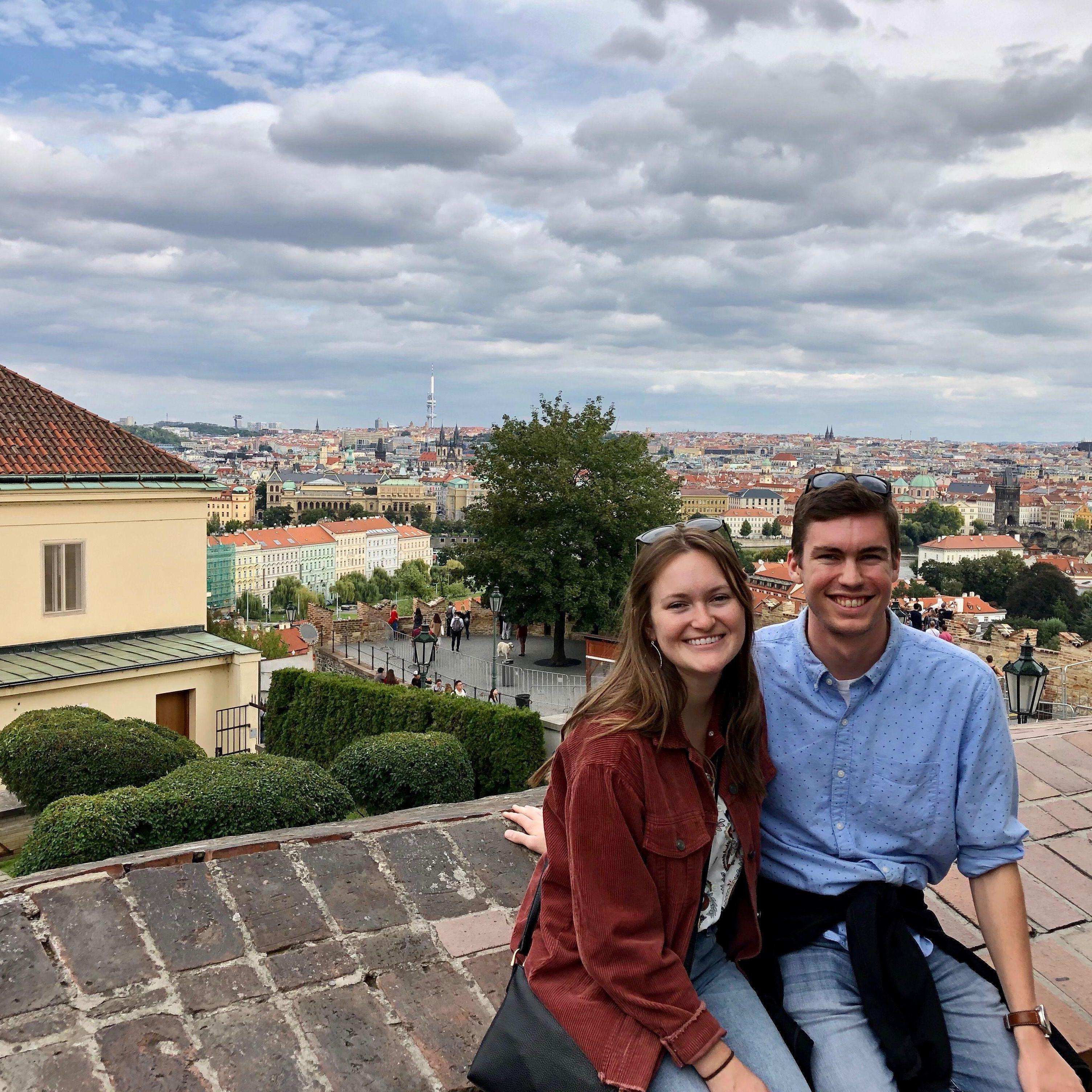 Tyler's first time to Europe - Prague, 2019