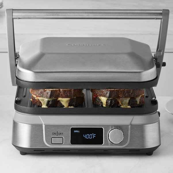 Cuisinart - Electric Griddler Five - Stainless Steel